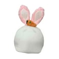 thumbnail image 2 of Funda para casco de esquí con orejas de conejo y zanahoria, decoración para casco, multifunción, informal, fácil instalación, accesorios de regalo, 2 of 9