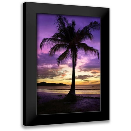 Hiers, Winthrope 11x14 Black Modern Framed Museum Art Print Titled - Brasalito Bay, Costa Rica