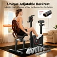thumbnail image 4 of Cycool Recumbent Exercise Bikes Sit Down Stationary Bicycle Magnetic Resistance Indoor Cycling Bike 400lb, 4 of 12