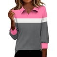 thumbnail image 2 of Blczomt Pink Womens Casual Tops Dressy Cute Blouses 2026 Womens Summer Blouses,XL, 2 of 5