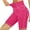 Hot Pink, variant on Taqqpue Women's Biker Shorts High Waisted Yoga Running Volleyball Spandex Shorts Tummy Control Scrunch Butt Lifting Workout Shorts with Pockets