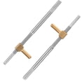 thumbnail image 1 of Milisten 2pcs Violin Bow Screw String Instrument Bow Frog Screw Violin Fitting Part Supply, 1 of 6