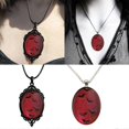 thumbnail image 2 of Collar con colgante de murciélago, gargantilla de murciélago, collar de cadena larga de Halloween, gargantilla para hombres y mujeres, 2 of 5