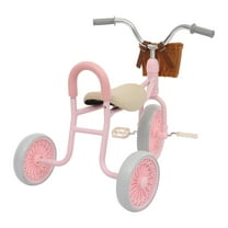 Miumaeov 3-Wheel Children Bricyle Tricycle Kids Trike w/ Seat Backrest Kids Trike For 2-6 Years Old