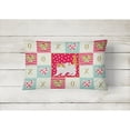 thumbnail image 2 of Carolines Treasures CK5617PW1216 Exotic Shorthair 4 Cat Love Canvas Fabric Decorative Pillow, Red, 12H x16W, multicolor, 2 of 3