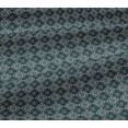 thumbnail image 5 of oneOone Cotton Jersey Dark Teal Green Fabric Abstract Traditional Sewing Craft Projects Fabric Prints By Yard 58 Inch Wide, 5 of 6