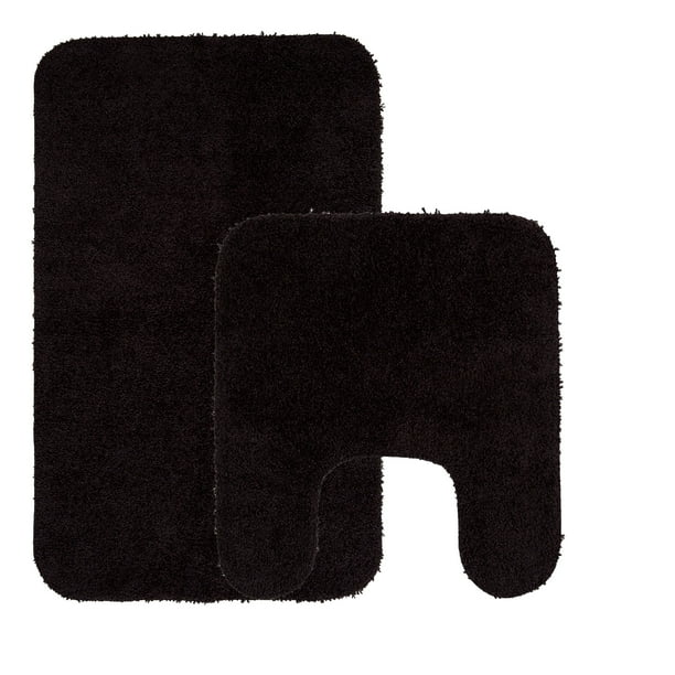 2 pk. Mainstays Performance Nylon Bath Rug Set, 19.5" x 34" & 19.5 x 22