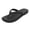 Black, variant on Flip Flops for Women Dressy Summer Slip on Slides Lightweight Thong Sandals Comfortable Memory Foam Slippers Brown Size 8.5