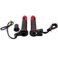 thumbnail image 4 of Sidaley 1 par de empuñaduras calefactables para motocicleta, Scooter DC 12V 22mm, manillar de calefacción, calentador de manos, manijas de Accesorios para motos Rojo Sidaley VI017592-01, 4 of 6