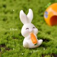 thumbnail image 1 of Small Animal Cute Rabbit Gardening Succulents Resin Decorative Ornaments (p), 1 of 2