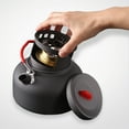 thumbnail image 2 of ALOCS CW-K04Pro Lightweight Outdoor Kettle Teapot Camping Cookware Water Boiler Pot 1.4L And Support Bracket Portable, 2 of 7