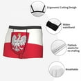 thumbnail image 7 of Poland Polish Flag Boxer Shorts For Men 3D Printed Male Polska Underwear Panties Briefs Breathbale Underpants, 7 of 7
