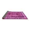 thumbnail image 2 of Ahgly Company Indoor Round Persian Purple Traditional Area Rugs, 4' Round, 2 of 4