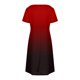 thumbnail image 4 of Vestido Corto de Verano Moda Gradiente Corto de Manga en V Cuello Vestido Casual, Poliéster Ligero de Verano, Lavado de Manos, 4 of 7