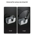 thumbnail image 3 of ECOCO Wall-Mounted Floating Punch-Free Perforation-Free Houseware Pot Lid Pan Cover Organizer Rack Holder Stand Rest, 3 of 8