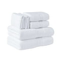 thumbnail image 2 of Cozy Home 100% Cotton 6 Piece Towel Set White, 2 of 7