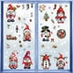 thumbnail image 5 of Kearding Pegatinas navideñas de PVC para ventana, decoración versátil, reutilizables y fáciles de adherir a la ventana navideña Kits de decoración para fiestas tipo 1, 5 of 6