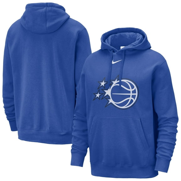 Men's Nike Blue Orlando Magic Essential Logo Club Pullover Hoodie