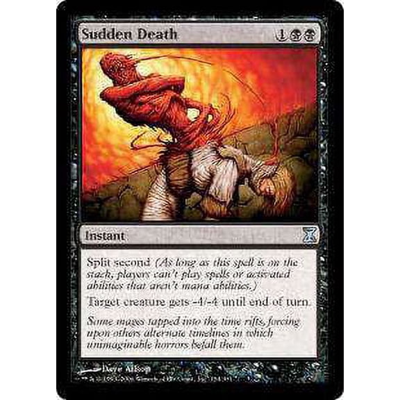 MtG Time Spiral Uncommon Sudden Death (Foil) #134