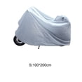thumbnail image 4 of Cubierta de motocicleta a prueba de polvo, impermeable, protección solar para todo tipo de clima, para bicicletas, scooters eléctricos, 4 of 5