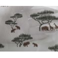 thumbnail image 4 of oneOone Georgette Viscose Fabric Tree & Animals Ikat Printed Craft Fabric BTY 42 Inch Wide, 4 of 4