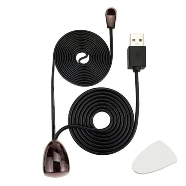 GUYUTING Répéteur à Distance Infrarouge Alimenté par USB pour Équipement AV Caché dans les Armoires Simple Plug and Play