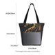 thumbnail image 3 of Balery Golden Dragon Tattoo Art Bolsa de Hombro con Diseño, Bolsa Grande y Duradera, Bolsa Versátil para Compras, 3 of 6