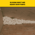 thumbnail image 6 of Stanley F993 Pest Block Foam Sealant with Straw Applicator, 12 oz - High-Expansion Gap & Crack Filler for Indoor/Outdoor Use - 2 Pack, 6 of 10