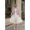 thumbnail image 3 of NAYTOAO Womens Zip Up Stand Collar Jacket Multi Pocket Drawstring Hem Outerwear, 3 of 9