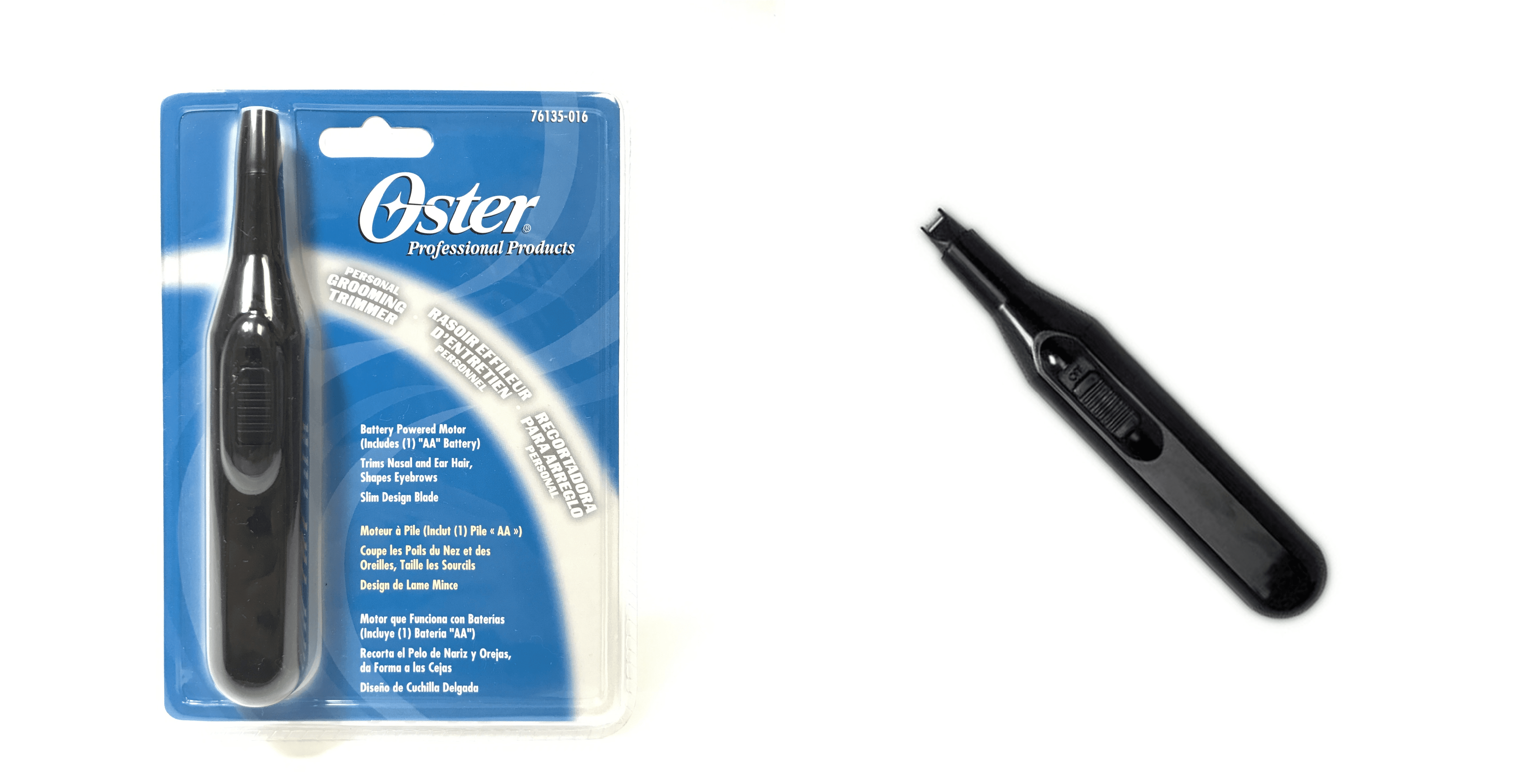 Oster 76135016 Personal Grooming Battery Powered Nose & Ear Hair Trimmer