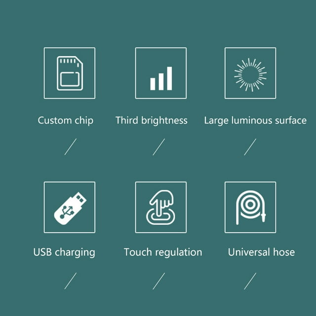 Table Lamp For Office USB Rechargeable Desktop Lamp 3 Modes Adjustable Living Room Bedroom Reading Light