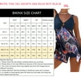 thumbnail image 2 of BIKINX Women's Plus Size Swimsuits Tankini Bathing Suits for Women Tummy Control Swim Dress Two Piece Swimwear with Shorts, 2 of 6