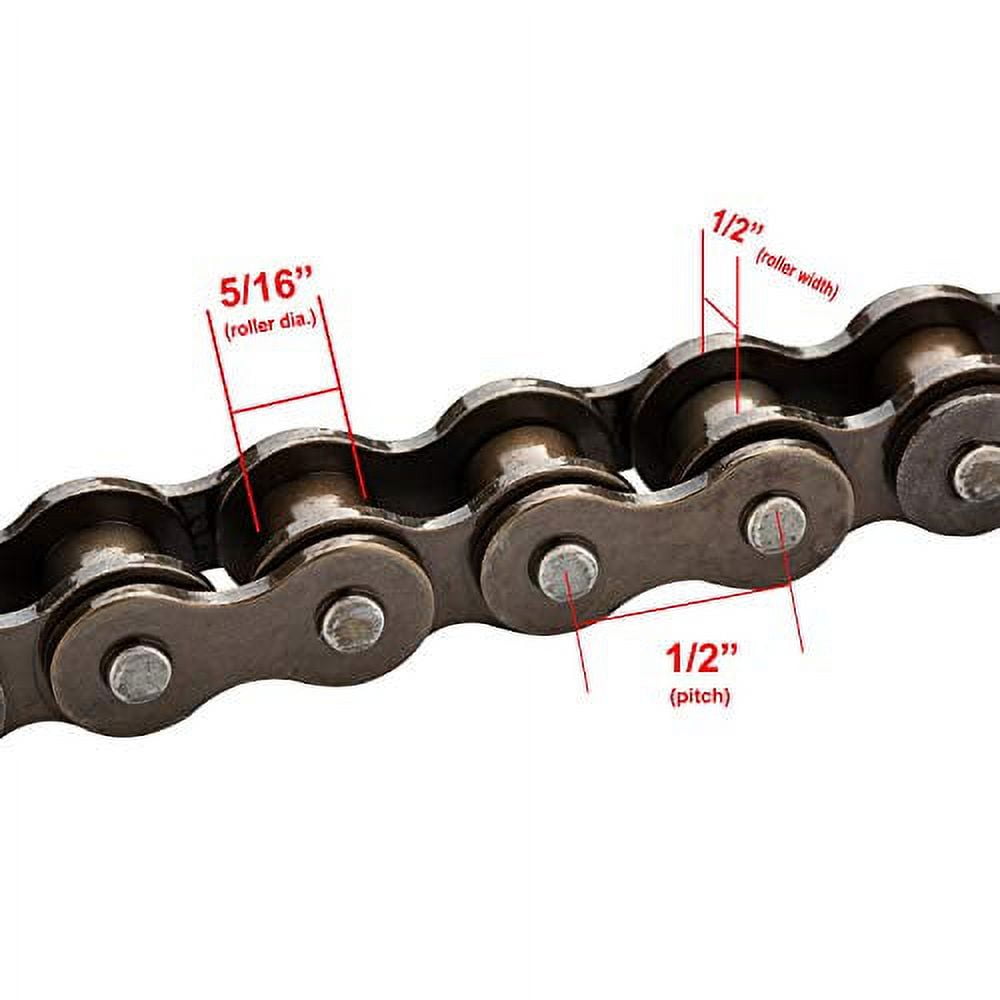 25H 158Links Rvs Ketting Vervanging voor Pocket Bike Mini Quad ATV Scooter, motor systeem 25H 158Links Rvs Ketting Vervanging voor Pocket Bike Mini Quad ATV Scooter, motor systeem