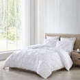 thumbnail image 5 of Juego de edredón de 3 piezas con pliegues, juego de cama de microfibra suave lavada con flecos para hotel, dormitorio, habitación de invitados (Queen, blanco), 5 of 5