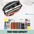 thumbnail image 4 of ENTASSER Double zipper bag in the bag multi-functional mobile phone data cable storage bagblue, 4 of 5