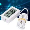 thumbnail image 3 of Mini LCD Wired Electronic Temperature Measurement Gauge Instrument FY13001Indoor Thermometers, 3 of 8