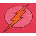 thumbnail image 2 of DC The Flash Vintage Logo Faded Men's Tee Shirt, 2 of 2