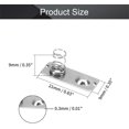 thumbnail image 2 of Fielect 50Pcs AAA Battery Spring Plate AAA Battery Positive Negative Conversion Spring Contact Nickeling Plate 21mmx9mm, 2 of 6