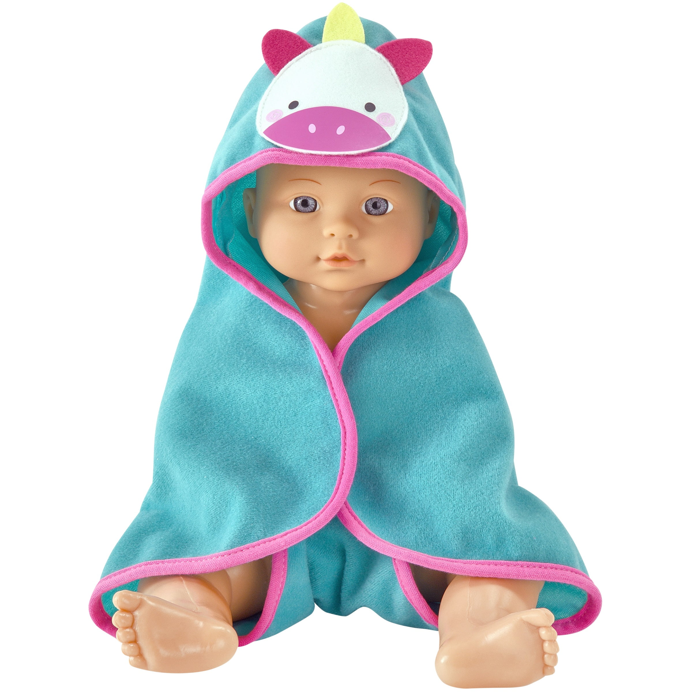 My Sweet Love 12.5" Baby Doll and Outfits Play Set, 6 Pieces, Unicorn