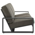thumbnail image 5 of Lounge Sofa, Gray, Aluminum, Outdoor Patio Balcony Cafe Bistro Garden Hospitality Restaurant, Modern Contemporary, HB37968, 5 of 9
