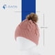 thumbnail image 5 of Gorro de Invierno para Mujer Gaon Tejido de Punto Suave Ligero y Cálido Rosa, 5 of 5