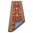thumbnail image 4 of Rugsotic Carpets Hand Tufted Wool Eco-Friendly 2'6''x10' Area Rugs Runner Red Beige Oriental High Pile Thick Handmade Anti Skid Indoor Rug for Living Room, Bedroom K00535, 4 of 6