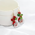 thumbnail image 5 of Yoyauz Women's Christmas Earrings Christmas Earrings - Colorful Acrylic Christmas Holiday Pendant Earrings Great Christmas gifts, 5 of 5