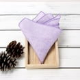 thumbnail image 2 of Spring Notion Linen Blend Pocket Squares for Men, 2 of 3