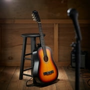 Ashthorpe 38-Inch Beginner Acoustic Guitar - Sunburst, Complete Starter Kit with Gig Bag, Extra Strings, Strap, and Lessons