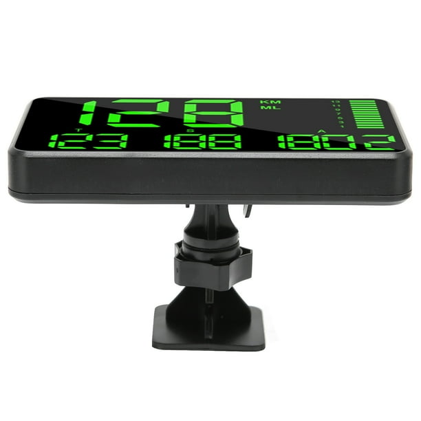 HUD para automóvil, HUD para automóvil negro universal Pantalla HUD para automóvil GPSHU Diseño personalizado