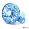 thumbnail image 4 of Spencer Portable Mini Handheld Fan Rechargeable USB Desk Fan Foldable Stroller Table Fan for Office Room Outdoor - With No Battery "Blue", 4 of 7