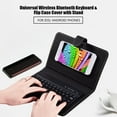 thumbnail image 2 of Ccdes keyboard,Universal Wireless Keyboard Flip Case Cover with Stand for iOS/ Phones, universal keyboard stand, 2 of 8