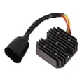 thumbnail image 3 of Voltage Rectifier Regulator, Vibration Proof Waterproof Aluminum Alloy Motorcycle Rectifier Converter  For Repairing, 3 of 8