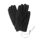 thumbnail image 2 of artículos deportivos 1 par de guantes eléctricos cómodos unisex para interior hogar exterior negro JShteea El nuevo, 2 of 3